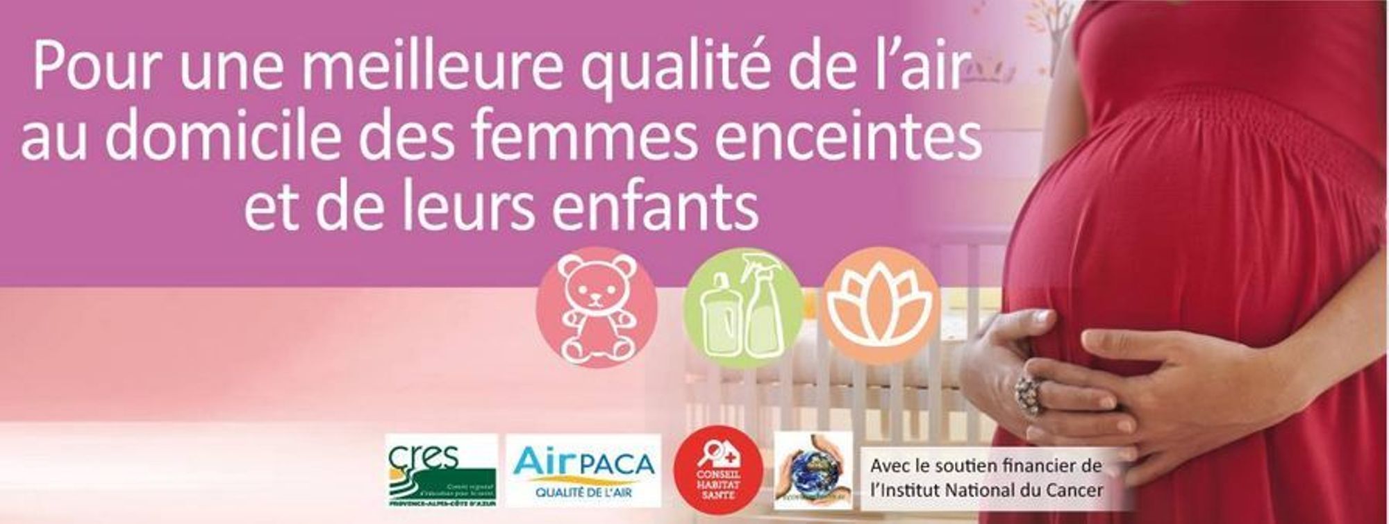 Qualité de l'air au domicile des femmes enceintes