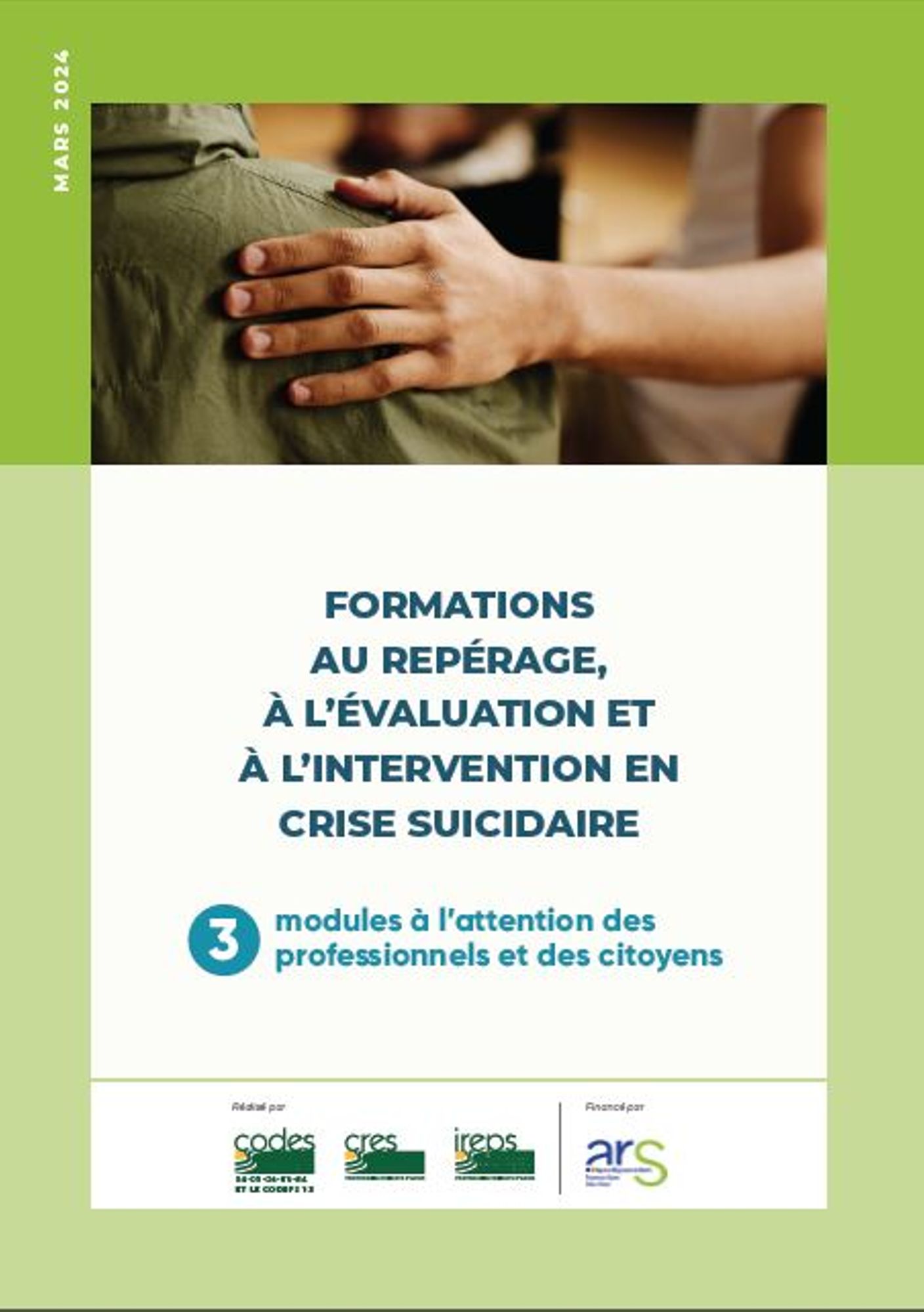 Prévention de la crise suicidaire : le catalogue 2024 des formations en région