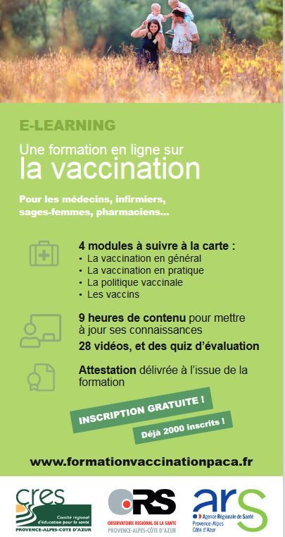 Un e-learning sur la vaccination 