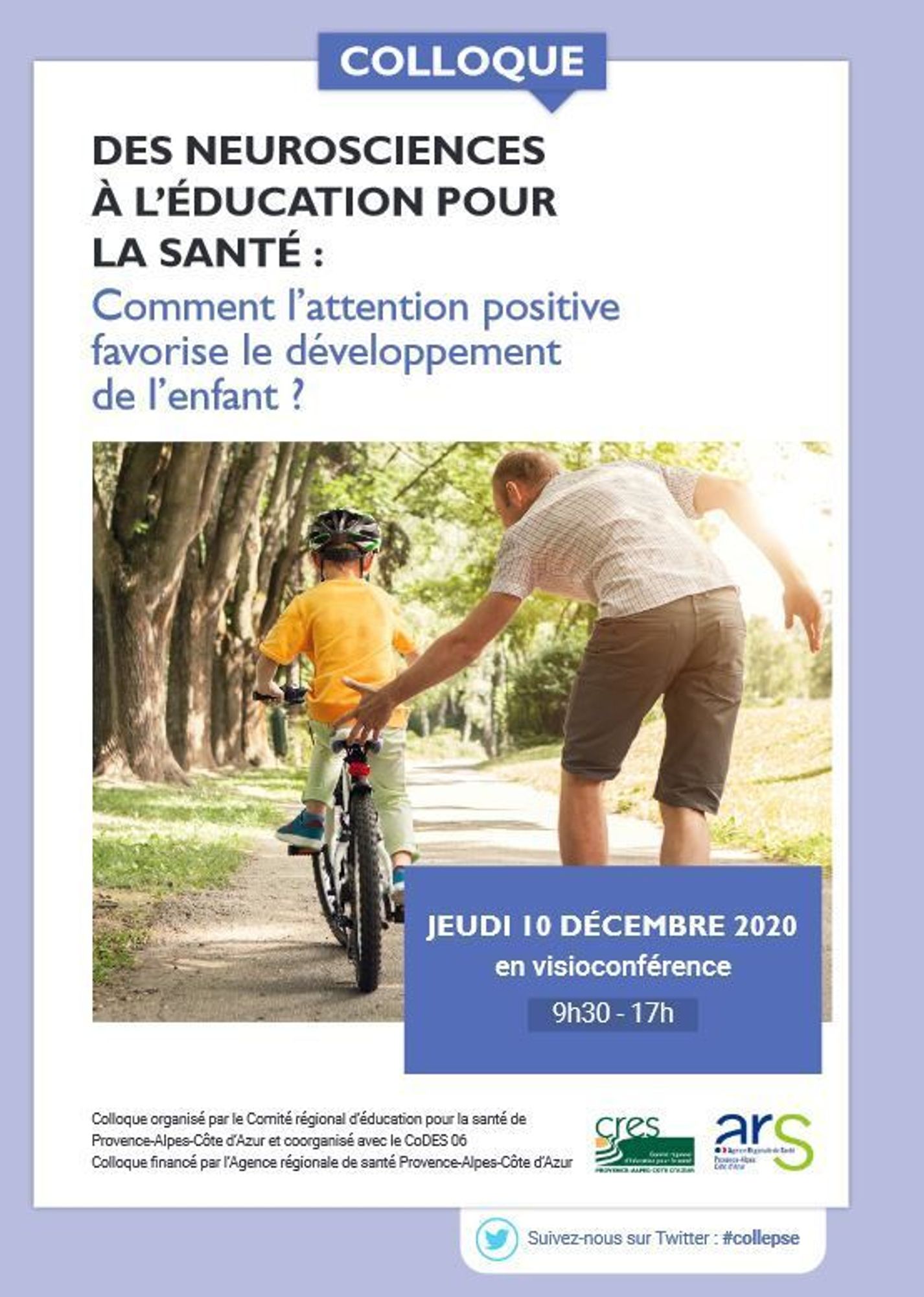 Colloque L'attention positive et le développement de l'enfant - décembre 2020 