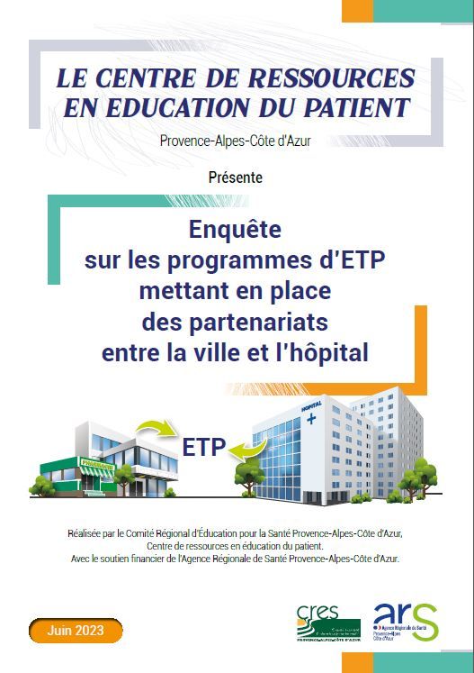 Enquête sur les programmes d'ETP mettant en place des partenariats entre la ville et l'hôpital