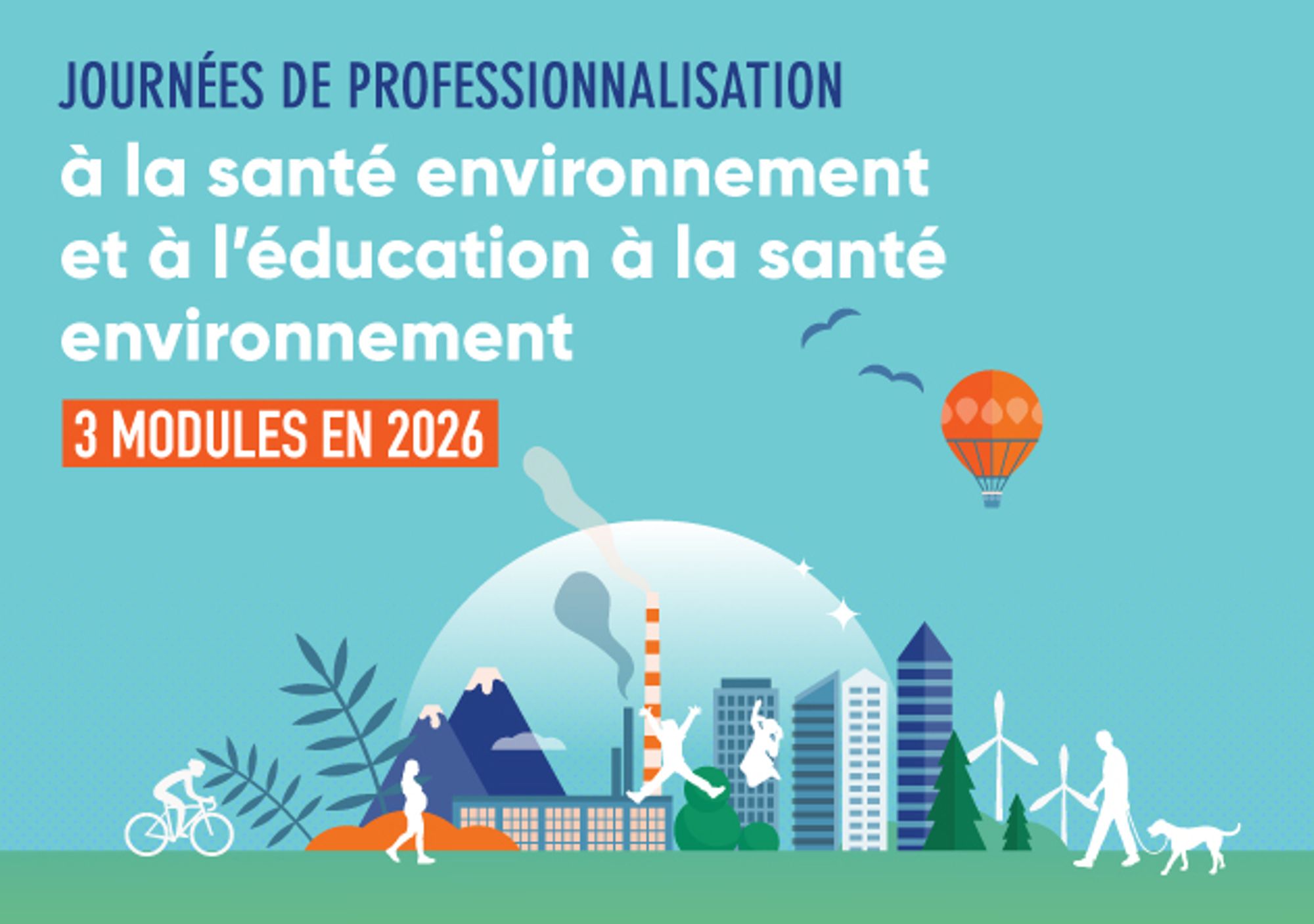 Journées de professionnalisation en santé environnement 2026