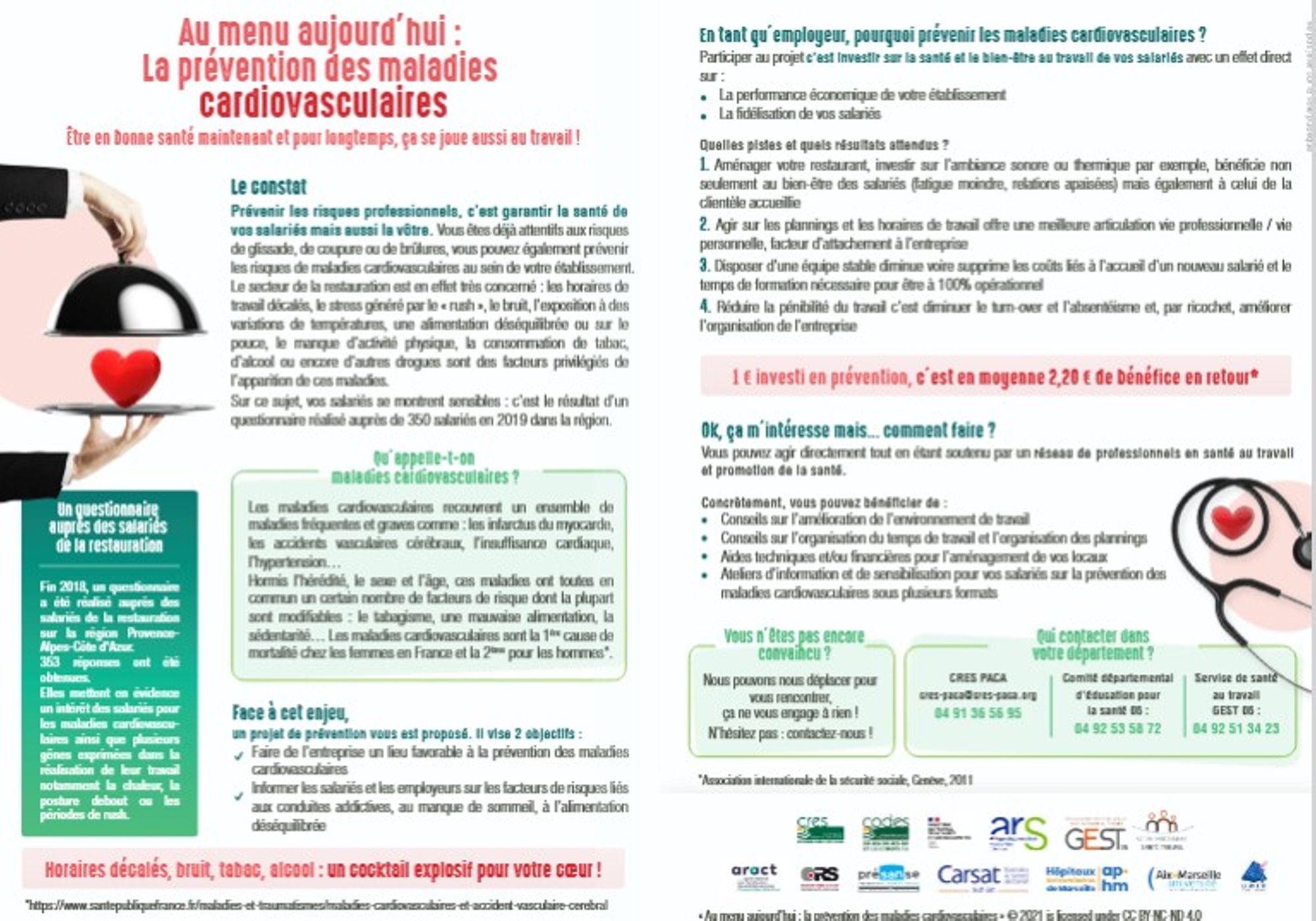 Maladies cardiovasculaires et santé mentale : la poursuite de projets communs thématiques